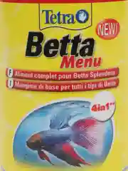 Корм TETRABetta Menu 4 в 1 100 мл /38 г (мини-хлопья, гранулы, чипсы, артемия)