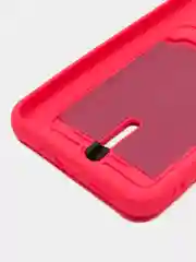 Фуксия чехол Xiaomi Redmi 9C / 9C NFC / 10A (Сяоми Редми 9С, 10А) с карманом для карт