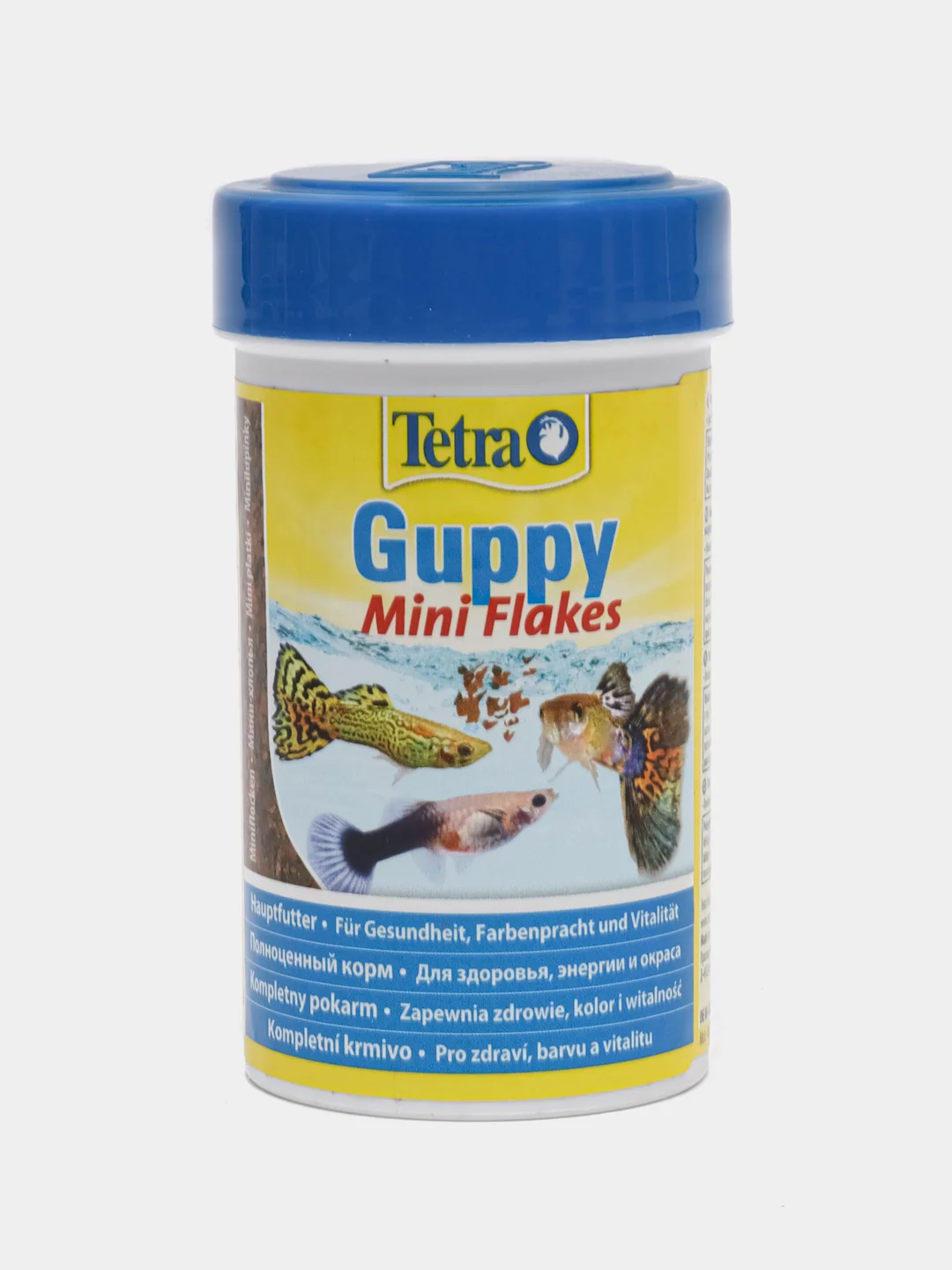 Корм Tetra Guppy Mini Flakes, 30 г/100 мл, мини-хлопья, для живородящих рыб