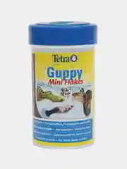 Корм Tetra Guppy Mini Flakes, 30 г/100 мл, мини-хлопья, для живородящих рыб