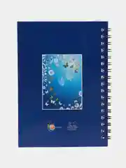 Красочный блокнот для девочек на пружинке