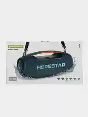 Синий портативная Колонка Hopestar A60, акустическая система с 5 динамиками, 100W, с микрофоном