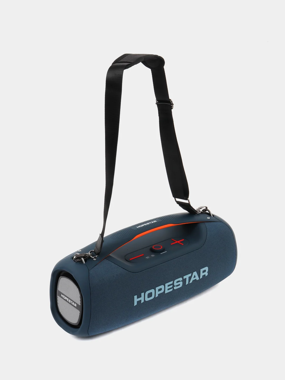 Синий портативная Колонка Hopestar A60, акустическая система с 5 динамиками, 100W, с микрофоном