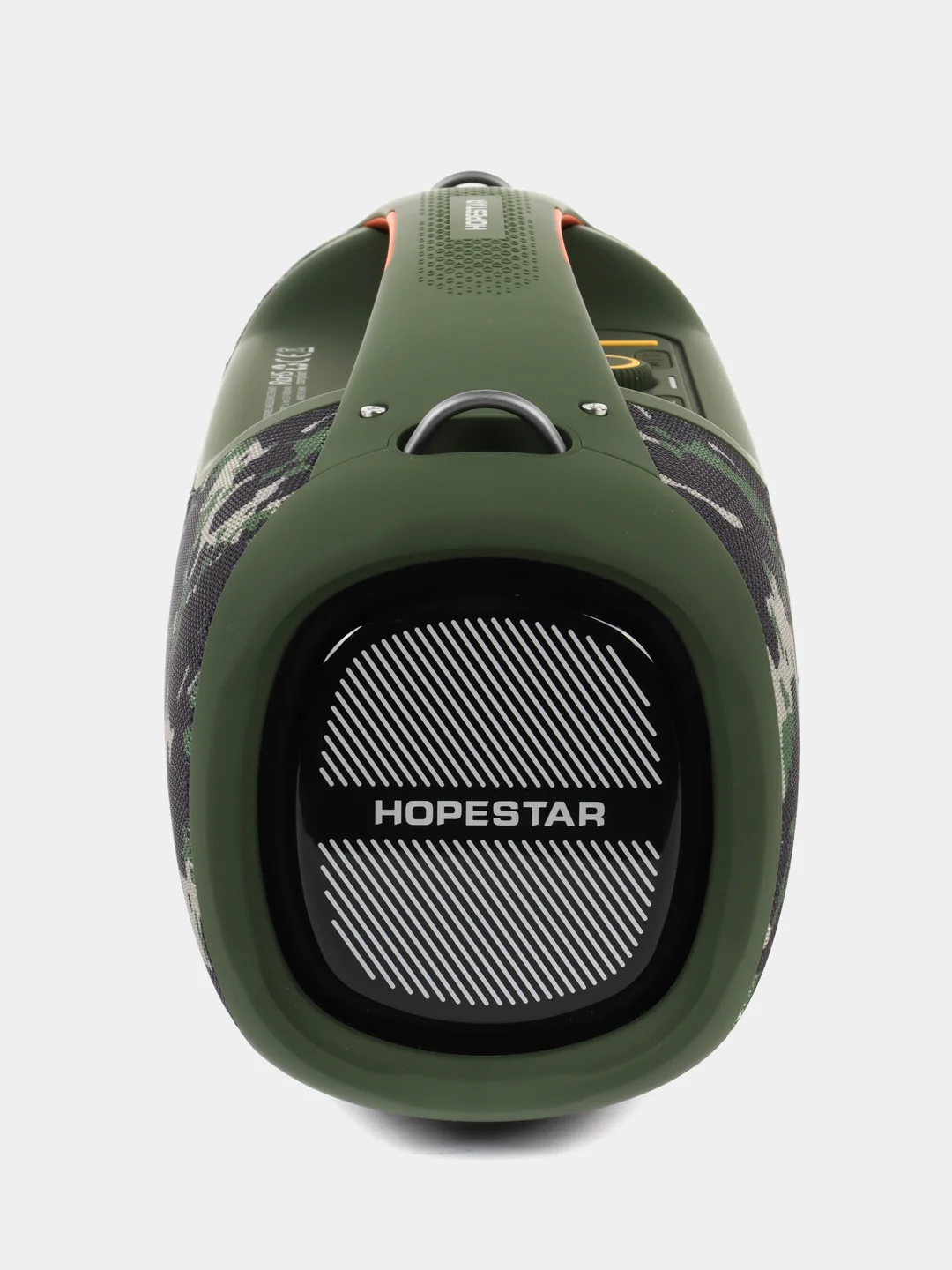 Хаки портативная Колонка Hopestar A60, акустическая система с 5 динамиками, 100W, с микрофоном