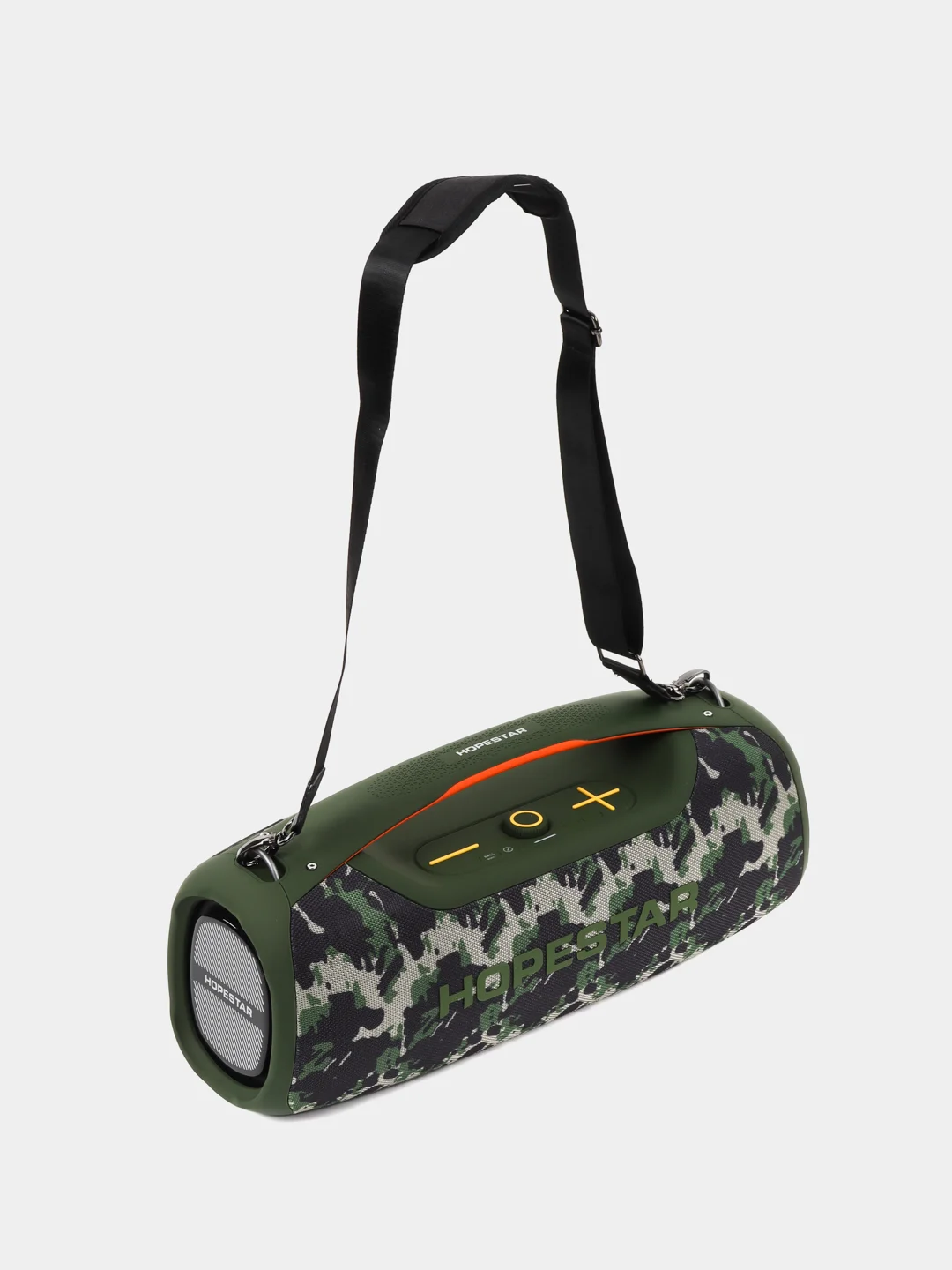 Хаки портативная Колонка Hopestar A60, акустическая система с 5 динамиками, 100W, с микрофоном