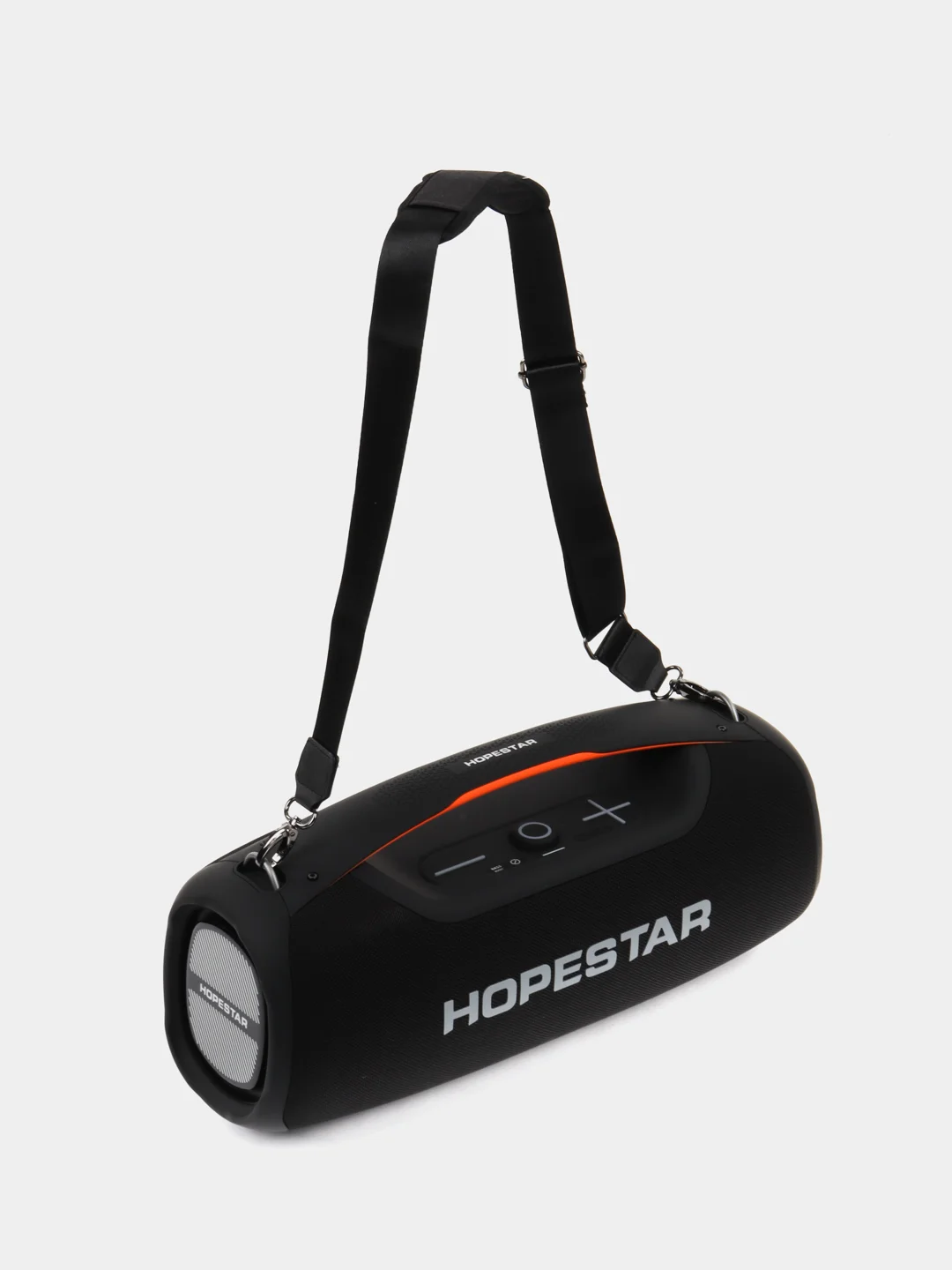 Черный портативная Колонка Hopestar A60, акустическая система с 5 динамиками, 100W, с микрофоном