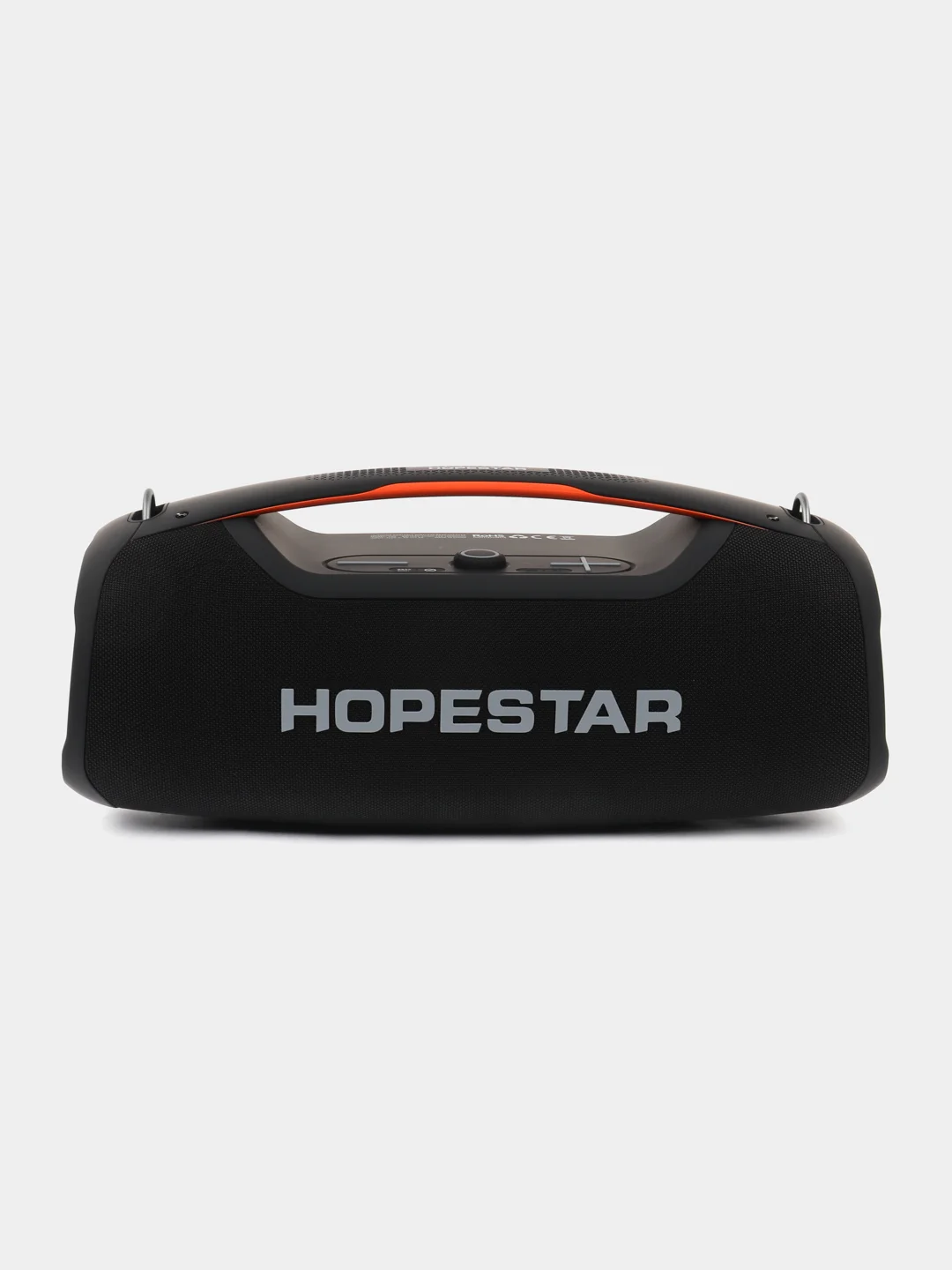 Черный портативная Колонка Hopestar A60, акустическая система с 5 динамиками, 100W, с микрофоном