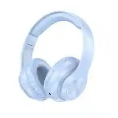 Синий наушники беспроводные BOROFON BO24 Gratifled, Bluetooth, с микрофоном