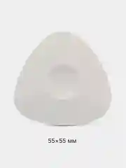 Белый мел портновский, 55*55*6 мм, разноцветный, треугольный, 2 и 5 шт
