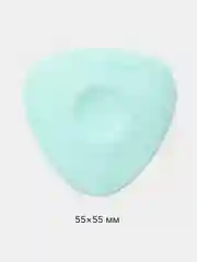 Бирюзовый мел портновский, 55*55*6 мм, разноцветный, треугольный, 2 и 5 шт