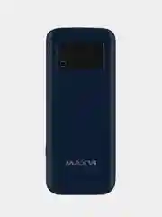 Синий мобильный телефон Maxvi P18