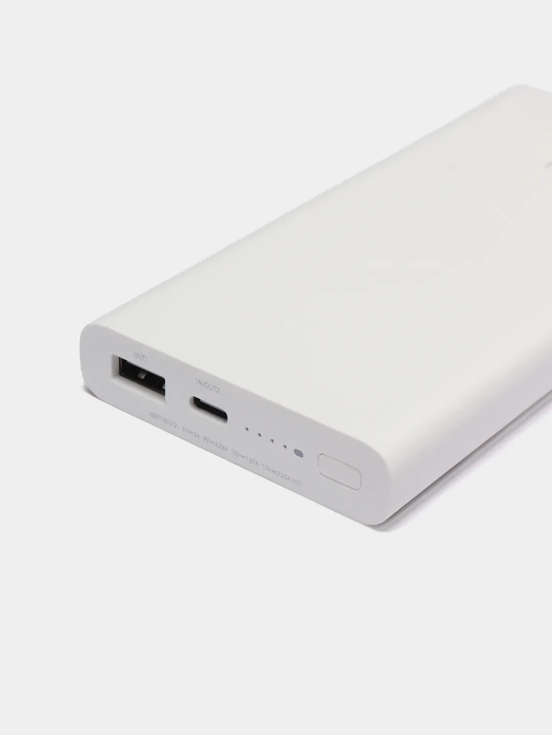 Белый внешний аккумулятор с беспроводной зарядкой Xiaomi Mi Wireless Power Bank 10000, WPB15PDZM
