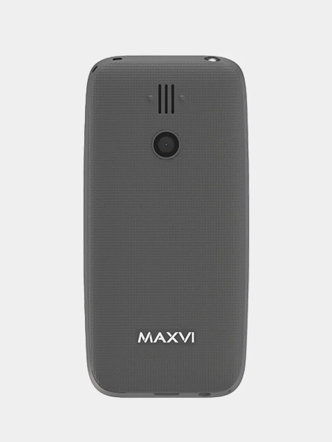 Серый мобильный телефон Maxvi B110