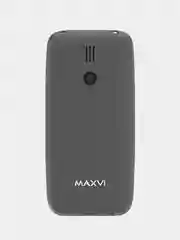 Серый мобильный телефон Maxvi B110