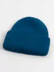 Синий шапка женская, из ангоры