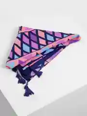 Фиолетовый большой платок, 180 х 90 см