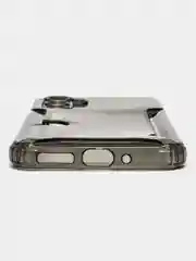 Черный чехол с карманом для карт для Samsung Galaxy A54, прозрачный, Самсунг Галакси А54