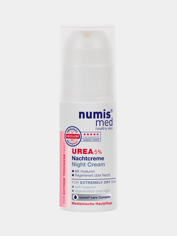 Крем ночной для лица Numis med,с 5% мочевиной и гиалуроновой к-той для очень сух.кожи,50мл