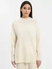 Молочный костюм женский, теплый, вязаный