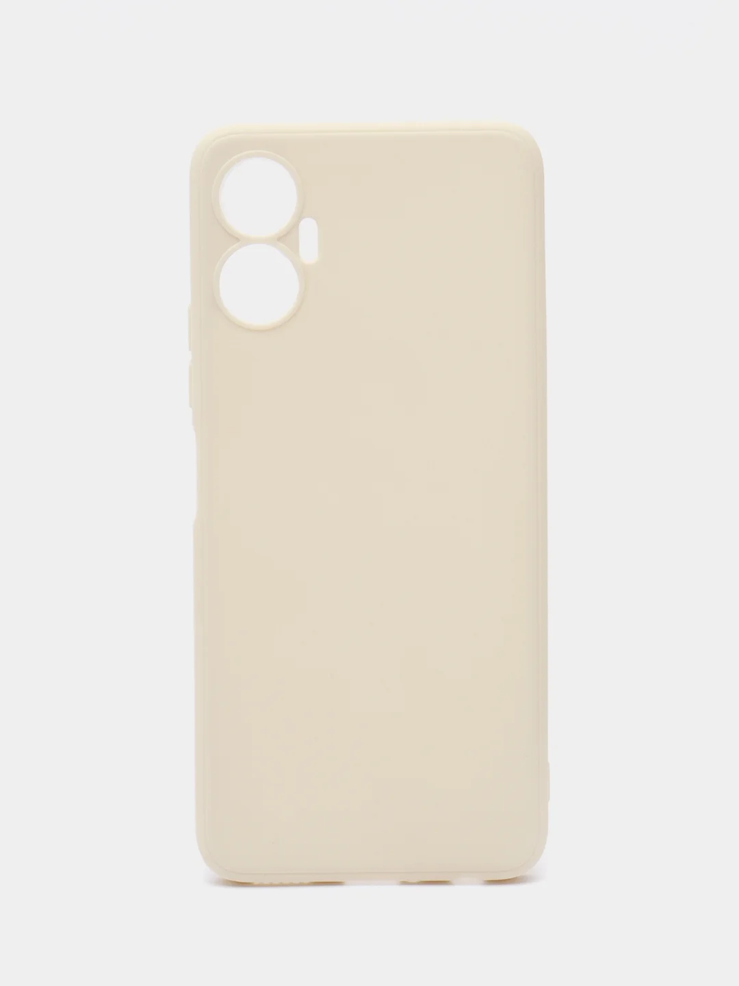 Молочный силиконовый чехол для ITEL Vision 5 Plus (Ител Вижен 5 Плюс), прозрачный