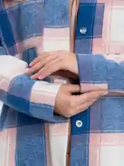 Коричневый женский теплый костюм тройка, оверсайз, рубашка-кофта, штаны джоггеры