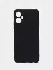 Черный силиконовый чехол для ITEL Vision 5 Plus (Ител Вижен 5 Плюс), прозрачный