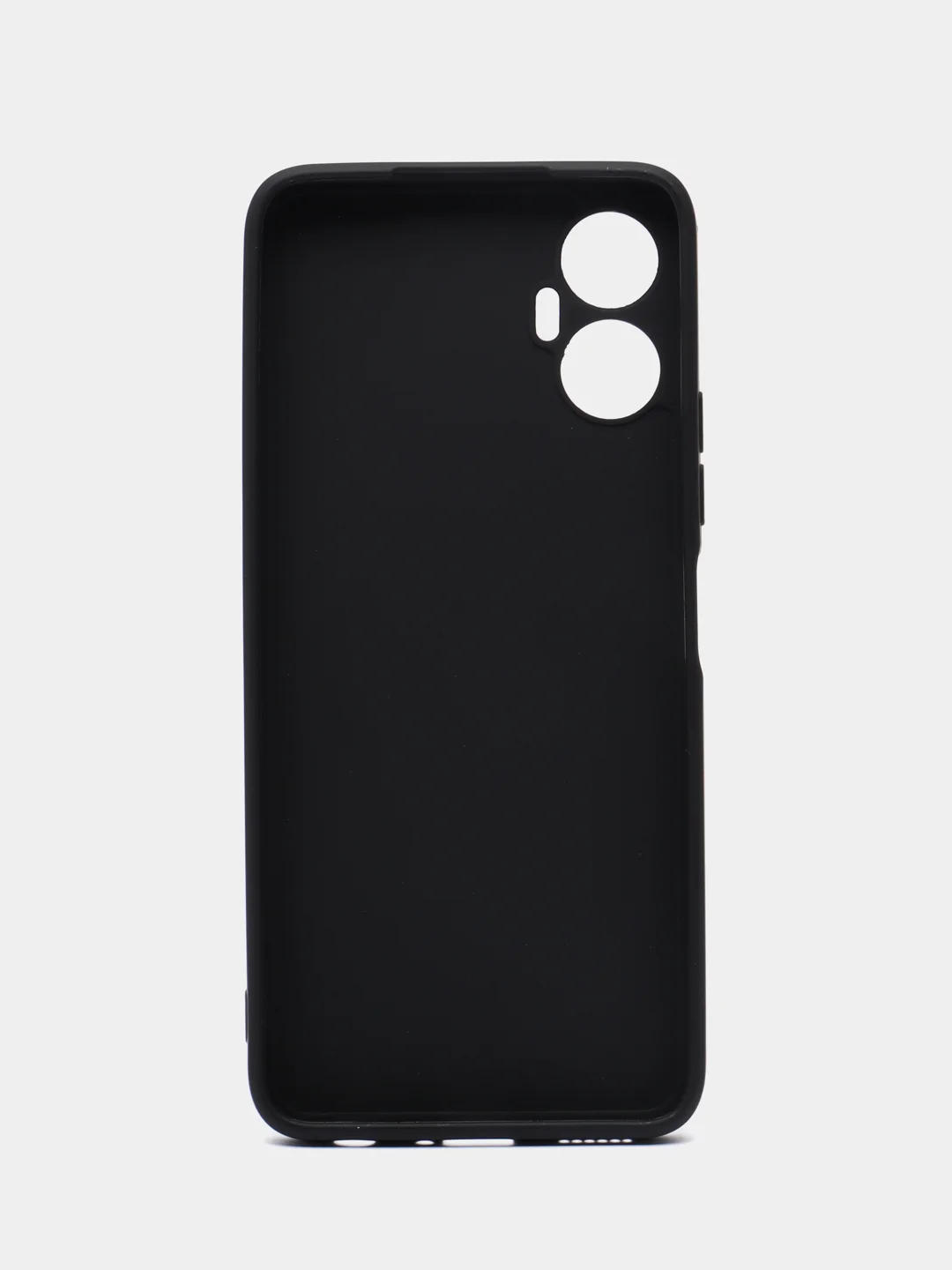 Черный силиконовый чехол для ITEL Vision 5 Plus (Ител Вижен 5 Плюс), прозрачный