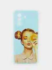 Лесной зеленый чехол силиконовый с принтом и защитой камеры Huawei Nova Y70