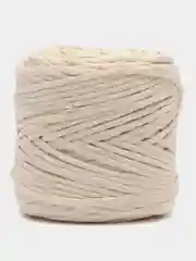 Шнур для макраме 100% хлопок, 100 м/ 3 мм/ пряжа нитки для плетения панно/ молочный
