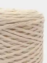 Молочный шнур для рукоделия и макраме, хлопок, 100 м, 4 мм, шпагат для плетения панно, молочный