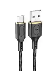 Красный кабель Hoco X95, быстрая зарядка, USB - Type-C, 3А, 1-3 метра