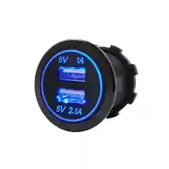 Синий usb вместо прикуривателя