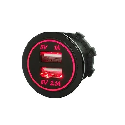 Синий usb вместо прикуривателя