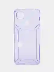 Чехол с карманом для карт для Xiaomi Redmi 9C/10A, прозрачный