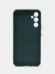 Зеленый чехол для Samsung Galaxy A34 (Самсунг Галакси А34), пластиковый, глянцевый