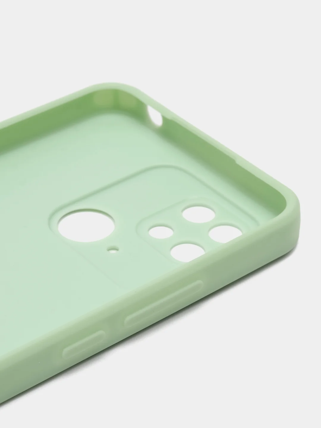 Бирюзовый чехол на Xiaomi Redmi 10C (Сяоми Редми 10С) / Poco C40, пластиковый, глянцевый
