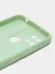 Бирюзовый чехол на Xiaomi Redmi 10C (Сяоми Редми 10С) / Poco C40, пластиковый, глянцевый