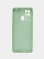 Бирюзовый чехол на Xiaomi Redmi 10C (Сяоми Редми 10С) / Poco C40, пластиковый, глянцевый