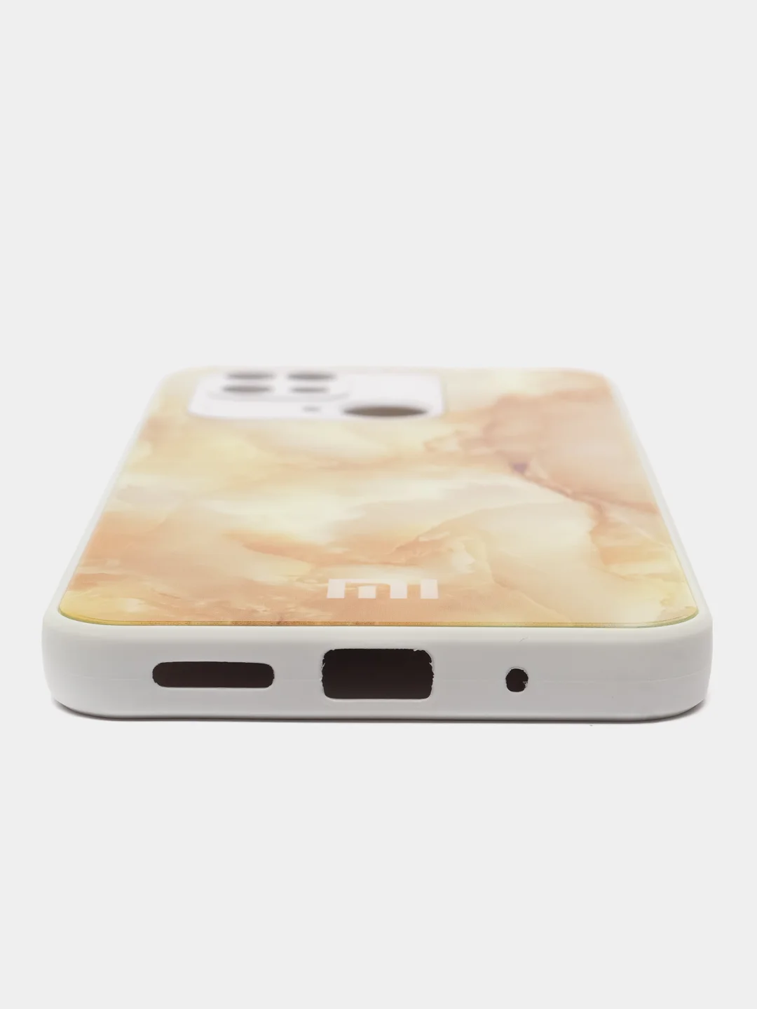 Желтый чехол на Xiaomi Redmi 10C (Сяоми Редми 10С) / Poco C40, пластиковый, глянцевый