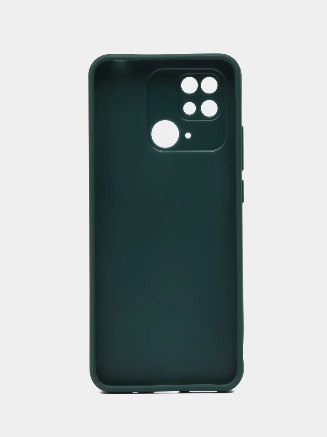 Зеленый чехол на Xiaomi Redmi 10C (Сяоми Редми 10С) / Poco C40, пластиковый, глянцевый