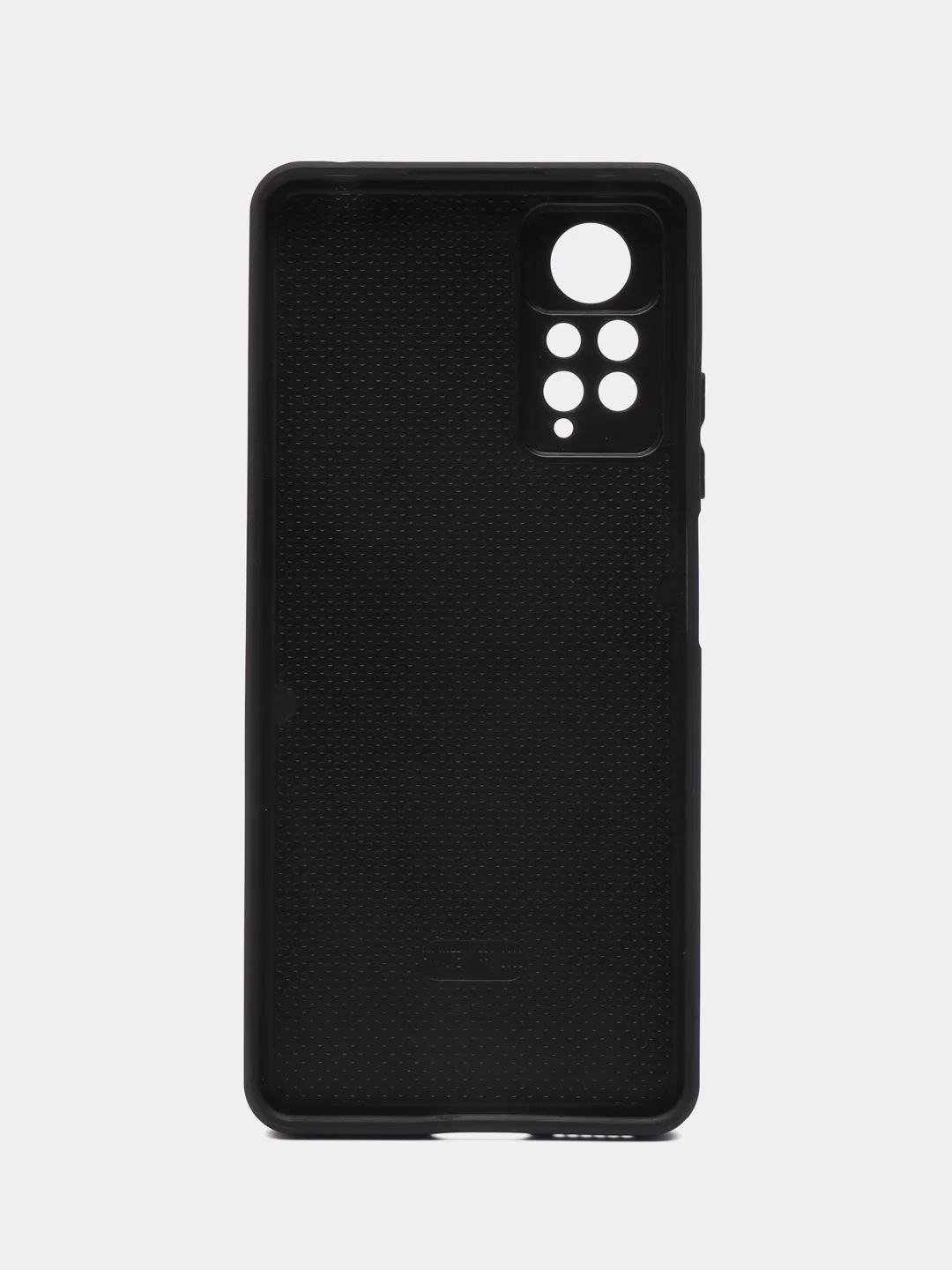Серый чехол для Redmi Note 11 Pro / Note 12 Pro 4G, пластиковый, глянцевый