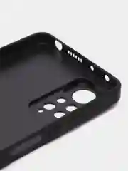 Серый чехол для Redmi Note 11 Pro / Note 12 Pro 4G, пластиковый, глянцевый