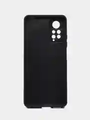 Черный чехол для Redmi Note 11 Pro / Note 12 Pro 4G, пластиковый, глянцевый