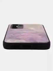 Пурпурный чехол для Samsung Galaxy A54 (Самсунг Галакси А54), пластиковый, глянцевый