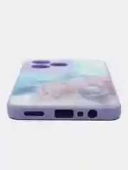 Лавандовый чехол для Realme C51 / C53 / Реалми С51 / С53 / Realme Note 50 пластиковый, глянцевый