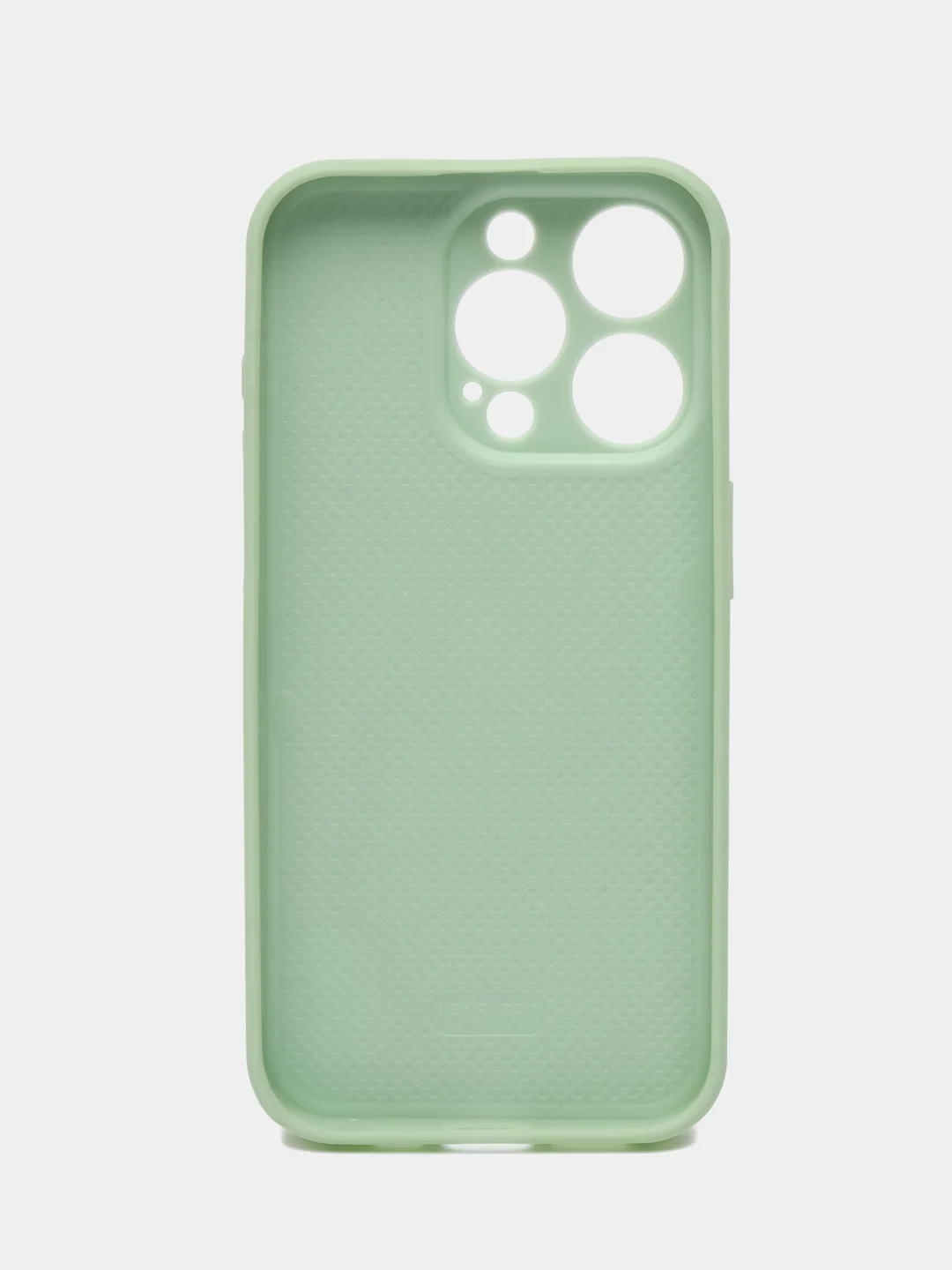 Бирюзовый чехол на iPhone 15 Pro, 15 Pro Max (Айфон 15 Про Макс), пластиковый, глянцевый