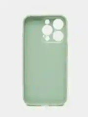 Бирюзовый чехол на iPhone 15 Pro, 15 Pro Max (Айфон 15 Про Макс), пластиковый, глянцевый
