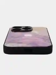 Пурпурный чехол на iPhone 15 Pro, 15 Pro Max (Айфон 15 Про Макс), пластиковый, глянцевый