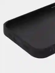 Черный чехол на iPhone 15 Pro, 15 Pro Max (Айфон 15 Про Макс), пластиковый, глянцевый