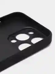 Серый чехол на iPhone 15 Pro, 15 Pro Max (Айфон 15 Про Макс), пластиковый, глянцевый